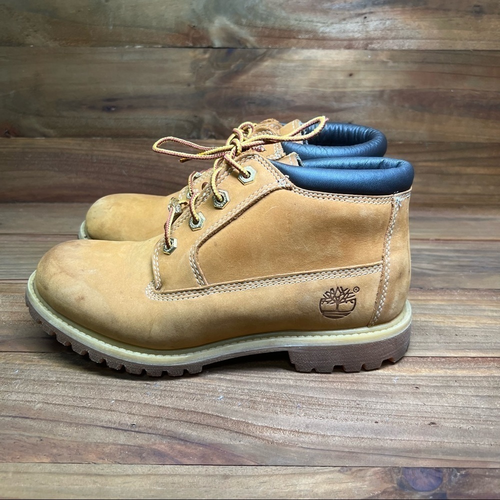 Timberland Low Top Ankle Work Boots Tan Women's 7M